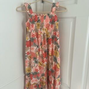 Carter's Floral Kids Dress - Pink, Yellow, Green